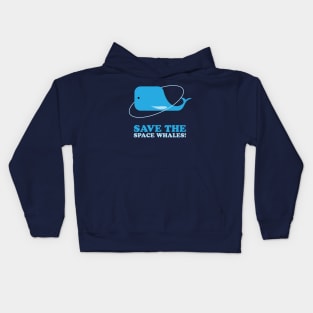 Save the Space Whales Kids Hoodie